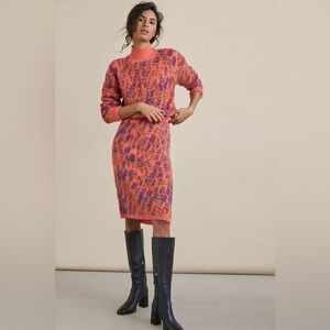 Maeve Holly Knit Sweater and Skirt Set